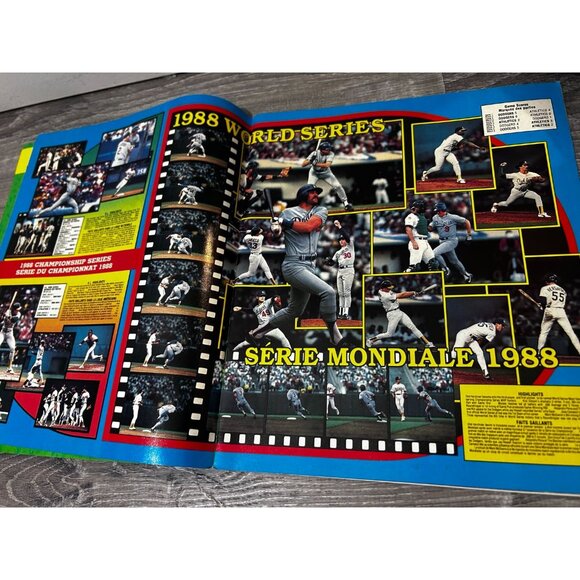 O-Pee-Chee MLB Baseball Sticker Yearbook 1989 Album Book Paperback - Picture 3 of 7